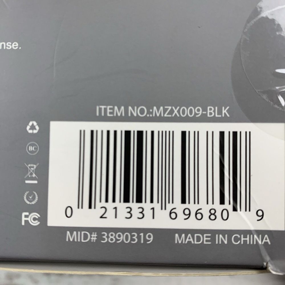 Altec Lansing R3volution X Black Bluetooth Headphones Foldable MZX009 Tested - Picture 3 of 8